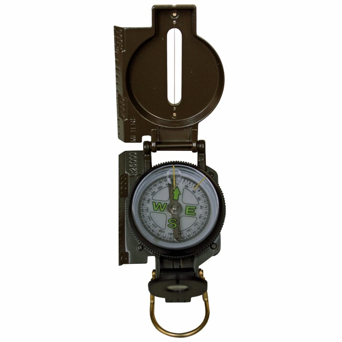 MFH Kompass, US-Typ, Sucher mit Lupe und Kimme